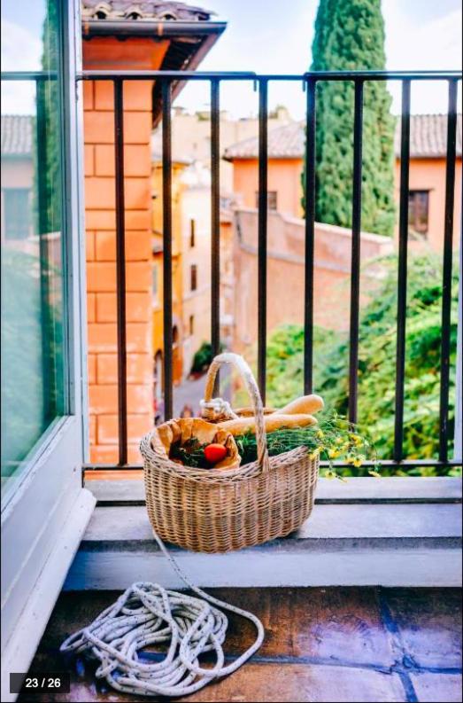 Luxury Art Apartment In Trastevere With Terrace Rome Extérieur photo