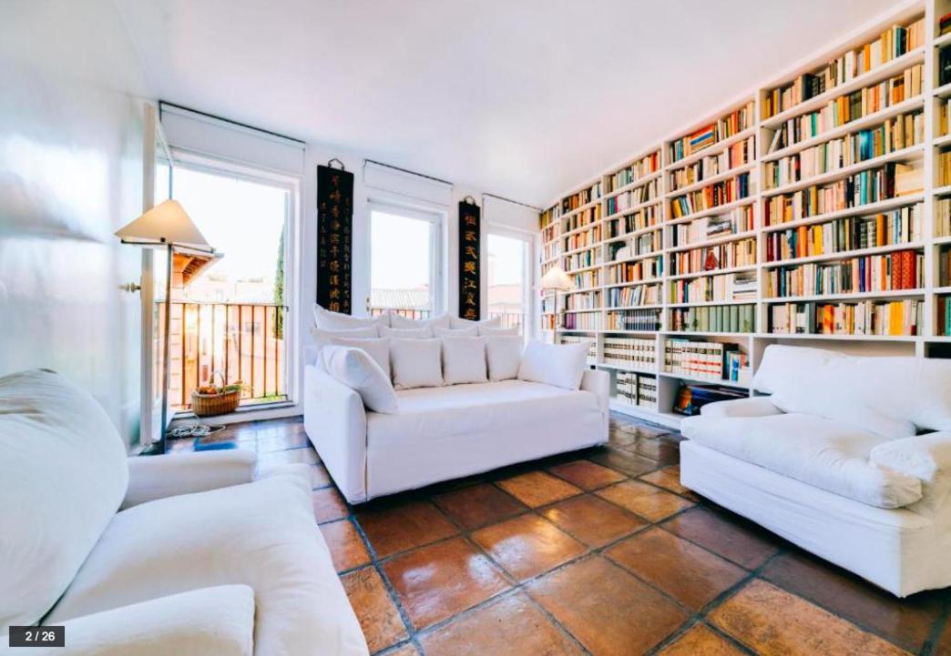 Luxury Art Apartment In Trastevere With Terrace Rome Extérieur photo